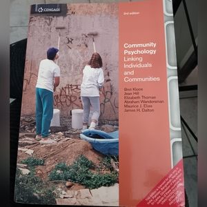 Community Psychology  Linking Individuals and Communities Kloos Hill Thomas 3rd